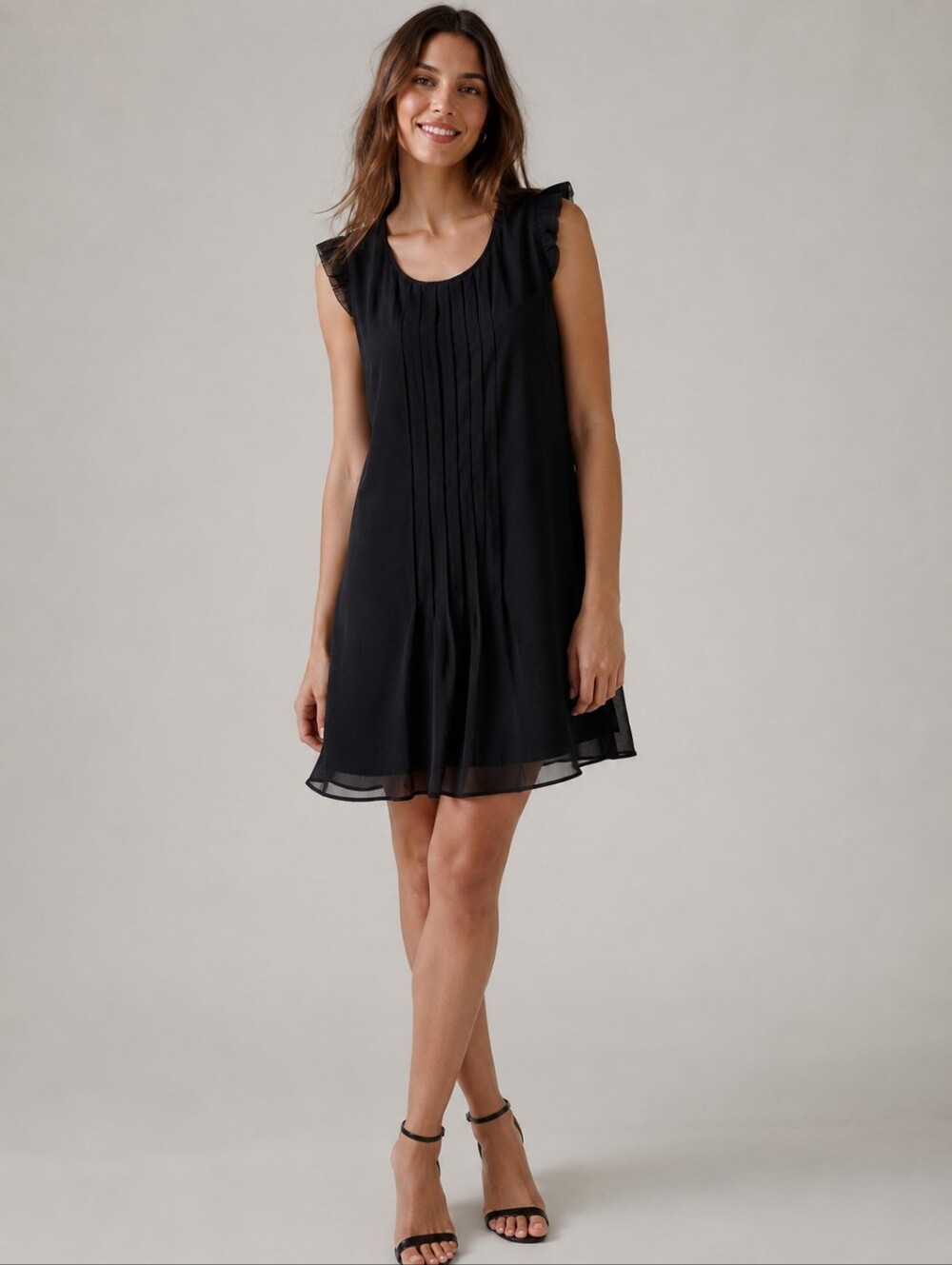 ❤️ NWT! BANANA REPUBLIC PINTUCK SHIFT DRESS, 4